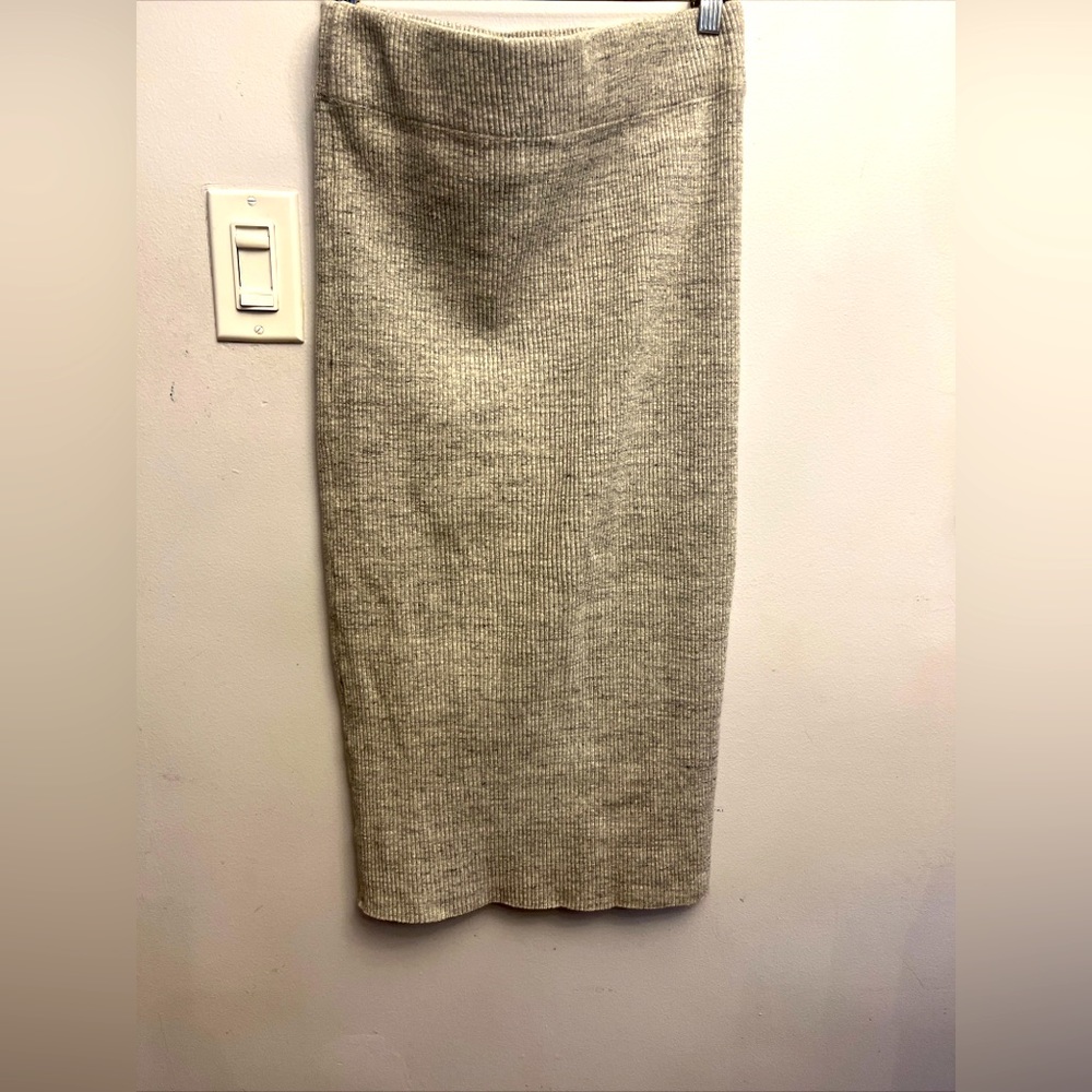 james perse long slim skirt